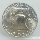 1961-d Franklin Half Dollar  90  Silver