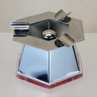 50  Off Sale Italian 1980s Memphis Movement Ashtray Prototype Aluminum   Acrylic
