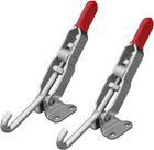 Powertec J Hook Toggle Clamp 451 W  Hook Type Draw Latch Pull Action  375 Lb 2pk