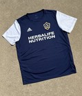 Men   s Adidas La Galaxy Mls Soccer Jersey Size Large