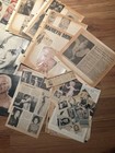 Huge Vintage 1980   s Marilyn Monroe Magazine - Newspaper Collection Scrapbook Lot