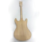 Unfinished 22-fret 24 75  Maple Neck Electric Guitar Kit With Basswood Body