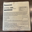 Panasonic Kx-tgf853 2-in-1 Corded   3 Cordless Phone Set Silver S2 New In Box