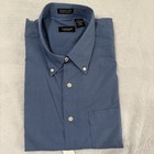 New Van Heusen Dress Shirt Mens 17-17 5xl  Wrinkle Free Stain Shield Longsleeves