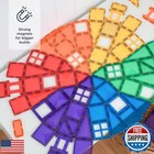 Connetix Magnetic Tiles Rainbow Creative Pack 102 Pieces
