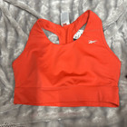 Reebok Women s Running Essentials Sports Bra  plus Size  In Dynamic Red Size 1x