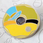 Jiminy Cricket Pinocchio Mickey Mouse   Friends Donut Mystery Disney Pin 106588