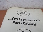 1961 Johnson Sea Horse 3 Hp Jw Jwl 17 Parts Catalog 378457