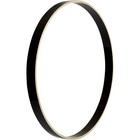 Gibraltar Wood Bass Drum Hoop 22 In  Black Lacquer
