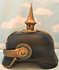 Saxony Pickelhaube   Spiked Helmet For Officer In Line Infanterie Rgt