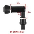 Spark Plug Boot Cap Yamaha Grizzly 80 Yfm80 2005 2006 2007 2008 5k Ohm