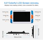 New 5 0inch Lcd Portable Digital Magnifier Electronic Video Reading Aid Portable