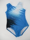 Balera Gymnastics Leotard Size Ic Blue Preppy Sleeveless Casual Dance Girls