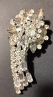 Vintage Large Eisenburg Rhinestone Brooch Pin Shooting Star Excellent Condition