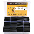400 900 Pcs Heat Shrink Tubing Kit Marine Grade Black Wire Wrap Assortment
