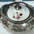 Vintage Price Kensington Silver 25 Year Wedding Anniversary Teapot 24 Oz England
