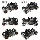 1 64 Scale 5 Spoke Muscle V6 Xl Stg Real Rider Wheels Rims Tires Set For Hot