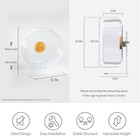 Silent Hamster Exercise Wheel Quiet Spinner With Adjustable Stand For Small Pets