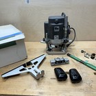 Vintage Switzerland Elu- Black And Decker 3338 Plunge Cut Router W accessories