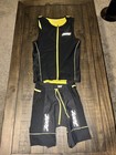 Zoot Tri Kit Triathlon Sleeveless Jersey   Shorts Med   Small Yellow Black