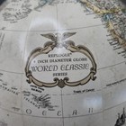 Replogle 9  Desktop Globe World Classic Series Wood Base 1992 Semi-meridian Arm