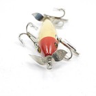 Vintage Pflueger Kingfisher Wood Minnow Fishing Lure  W  Box 