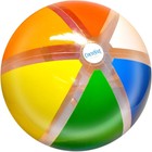 Coconut Huge Giant Oversized 48  Colossus Rainbow Beach Ball 4 x4  Swim Ages 5 