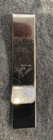 Rare Vintage Judaica Nissim  Hizme Sterling Silver Tie Bar Clip