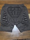 Rippl Impact Gear Padded Motorcycle Shorts Black      Size Medium  m 32-33 
