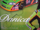 Danica Patrick Signed 2010  7 Godaddy com Jrm Chevy Rookie 8x10 Hero Card