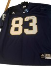 Jeff Samardzija Signed Adidas Official Notre Dame Replica Football Jersey Jsa