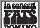 Fats Domino     Rare Vintage Original Frankfurt 1973 Concert Poster
