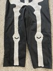 Vtg Halloween Skeleton W Heart Costume Handmade Child s 8-12 Youth M 70s 60s