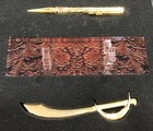 St Dupont Disney s Pirates Of The Caribbean Limited Gold Ballpoint Pen Sword Set
