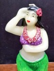 Vintage Hula Dancer Hawaii Polynesian Wax Souvenir Candle 7 5  Tiki Decor
