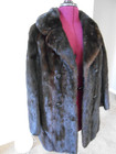 Vintage Dark Ranch Mink 3 4 Coat - Size M  vintage Furs  Beautiful 