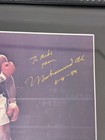 Muhammad Ali Signed Photo Psa Dna Loa Framed Autograph Sonny Liston 8x10 Framed 