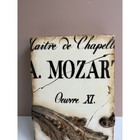 Sid Dickens Retired Memory Block T-142  season Of Awakening Mozart  Tile