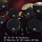 Drum Mute Pads  Drum Silencer Pads Set 12 Pieces With Drum Dampening Pads And   