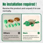 Turtle Cup Holder Funny Tea Coaster 3d Printed With Interactive Expression