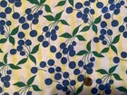 Vintage Feedsack Novelty Cherries Partial