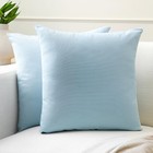  Throw Pillow Covers 18x18 In Set Of 2   No 18  X 18   pack Of 2  Ice Blue