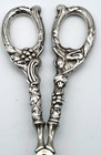 Vintage Sterling Silver Germany Asparagus Tongs Scissor Handle 