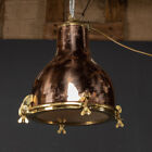 Vintage Industrial Brass   Copper Pendant Marine Hanging Ship Light Fixture