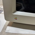 Vintage Applecolor Rgb Monitor Iigs A2m6014 Clean Light Comes On W cables Manual