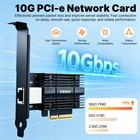 Realtek Rtl8127 10gbps Pcie X4 Ethernet Adapter Single Rj45 10 Gigabit Lan Card