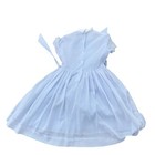 Vintage Sheer  Light Blue Girl Dress By Kate Greenaway  Keepsake  6-8y    
