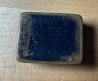 Vintage Volupte Pill Box Hinged Trinket Box Art Deco Enamel Box - Circa 1940s