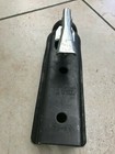 New 2  Straight Trailer Coupler  3500 Lbs  Fits 2  Wide Channel  2  Ball 