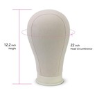 21-24 Inch Canvas Block Head Set For Wig Display Making Hair Weave And Stylin   